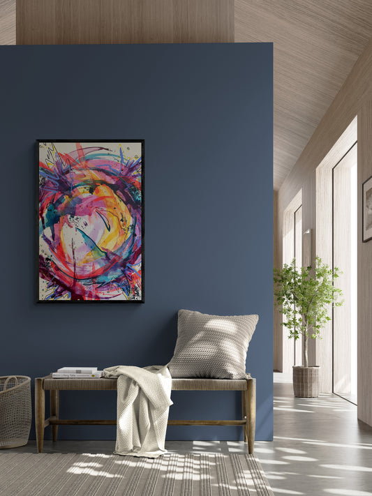 Flow, 24 x 36 (Encadrée)