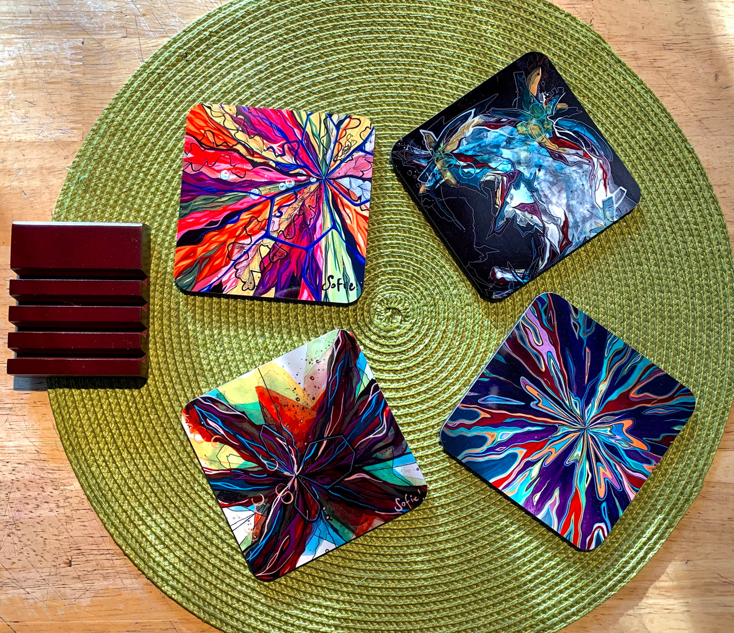 Sous verre collection B