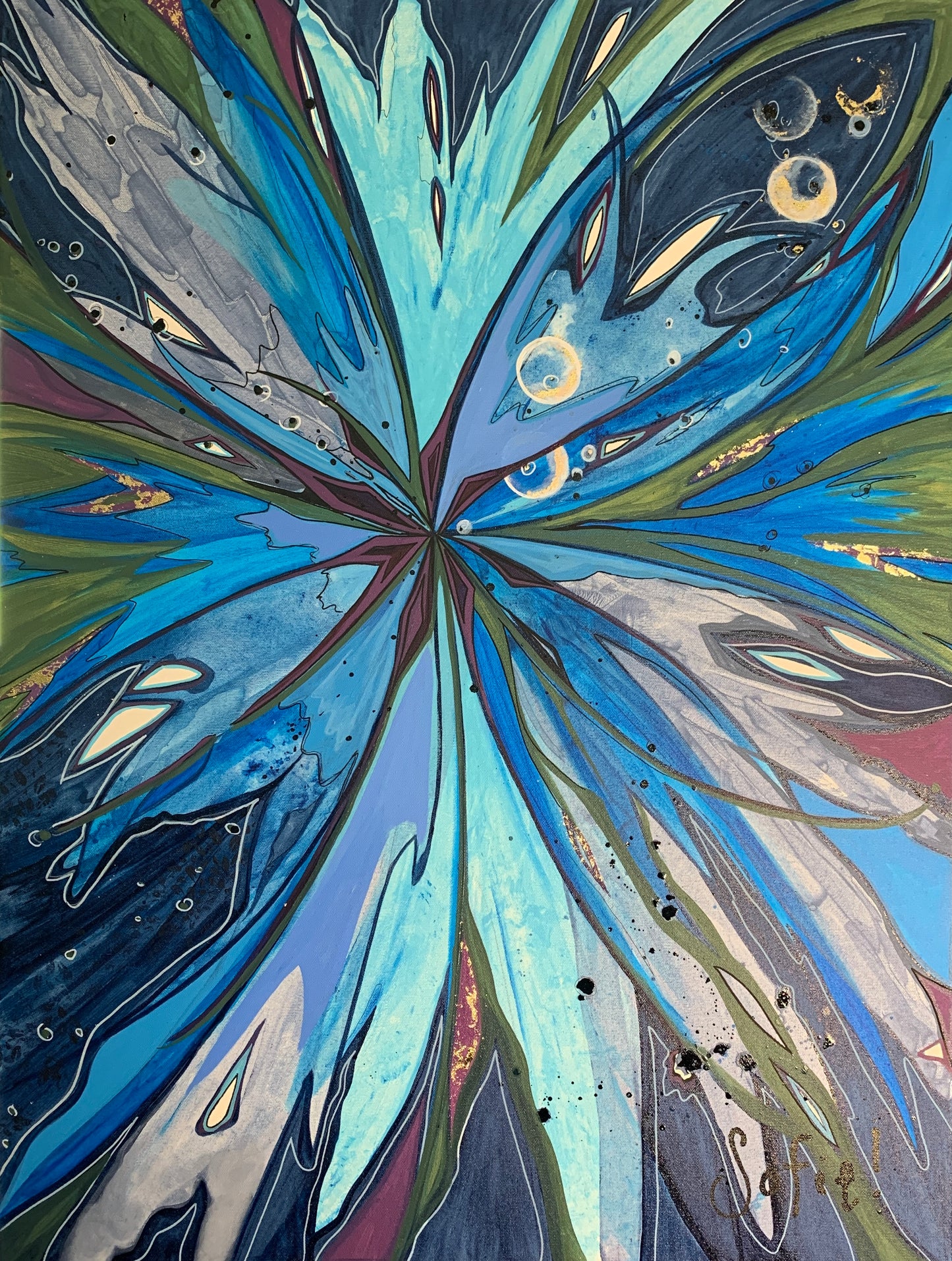 Bonheur tranquille, 30 x 40 (VENDUE)