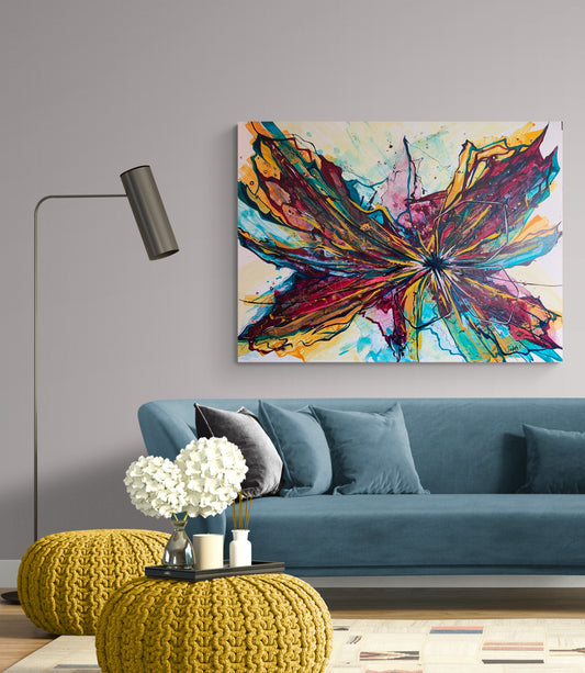 Dans tous ses éclats 30 x 40