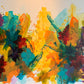 La flambée des couleurs, 30 x 60, (VENDUE)