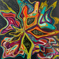 La Flamboyante, 24 x 24 (Encadrée)