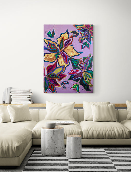 Églantine, (30 x 40)