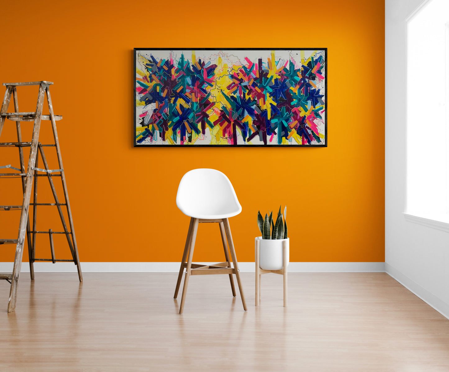 Flambée des couleurs II, 30 x 60