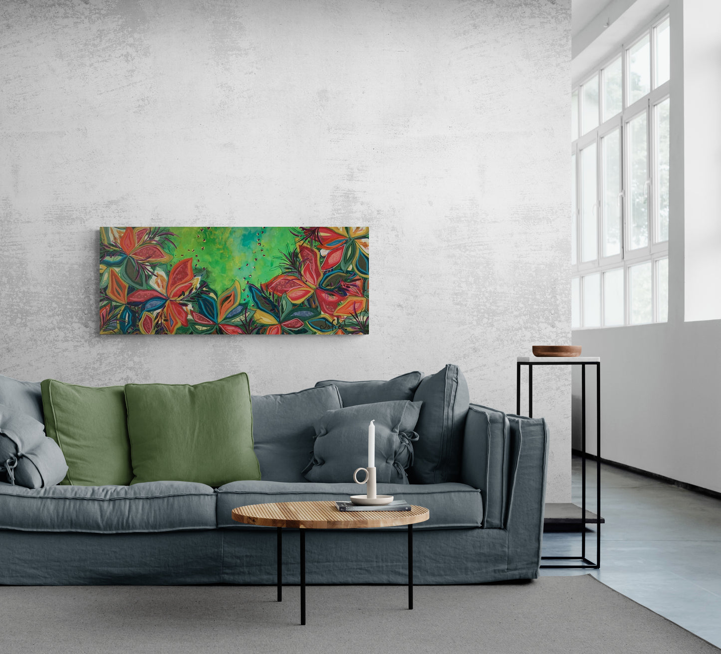 Connexion à soi, 16 x 40 (VENDUE)